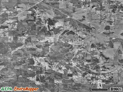 Zip code 38627 satellite photo by USGS