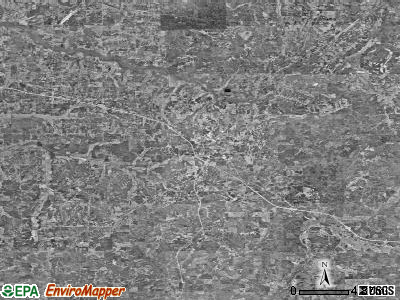 Zip code 38635 satellite photo by USGS