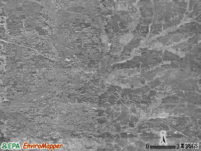 Zip code 38652 satellite photo by USGS