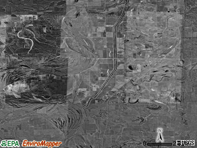 Zip code 38670 satellite photo by USGS
