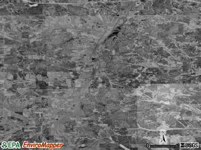Zip code 38674 satellite photo by USGS