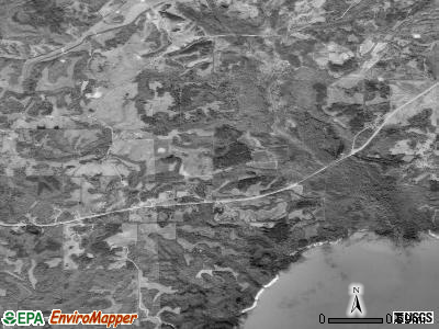 Zip code 38685 satellite photo by USGS