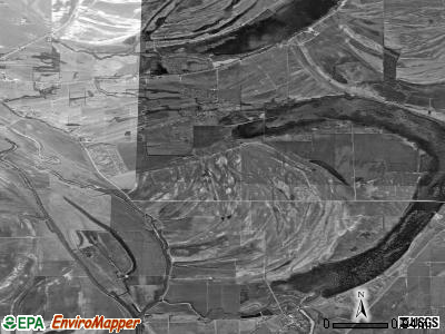 Zip code 38720 satellite photo by USGS