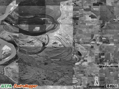 Zip code 38725 satellite photo by USGS