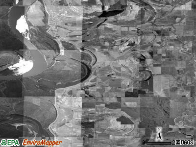 Zip code 38726 satellite photo by USGS
