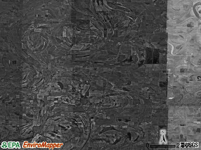 Zip code 38737 satellite photo by USGS