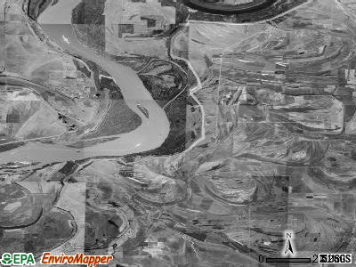 Zip code 38746 satellite photo by USGS