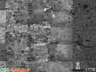 Zip code 38756 satellite photo by USGS