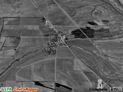 Zip code 38758 satellite photo by USGS