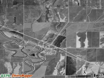 Zip code 38764 satellite photo by USGS
