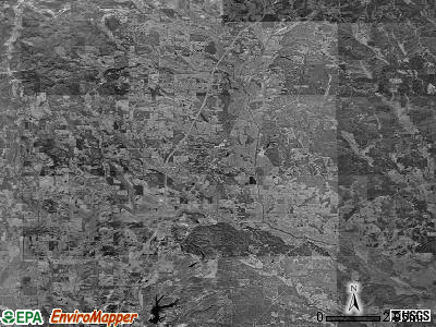 Zip code 38824 satellite photo by USGS