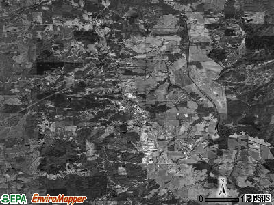 Zip code 38827 satellite photo by USGS