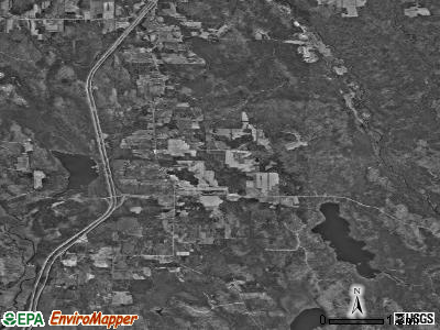 Zip code 04733 satellite photo by USGS