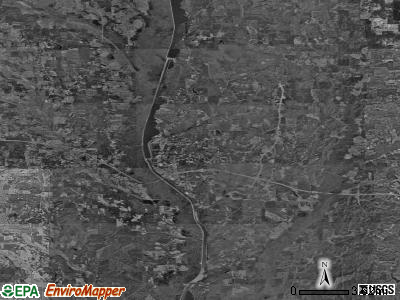 Zip code 38843 satellite photo by USGS