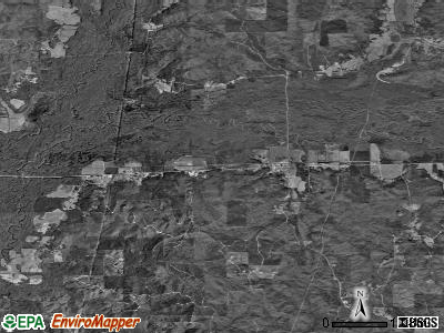 Zip code 38844 satellite photo by USGS