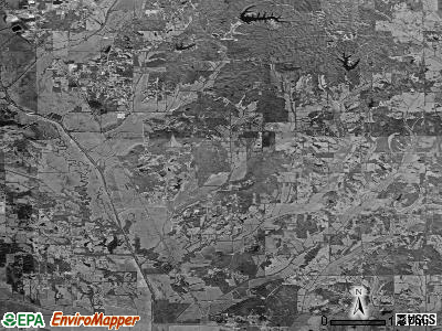 Zip code 38862 satellite photo by USGS