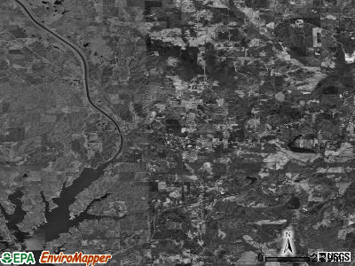 Zip code 38873 satellite photo by USGS