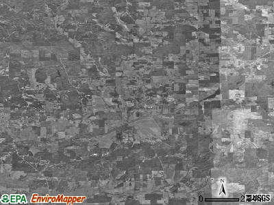 Zip code 38878 satellite photo by USGS
