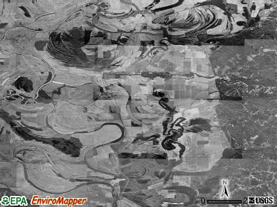 Zip code 38924 satellite photo by USGS