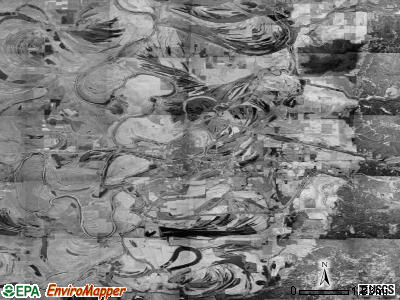 Zip code 38928 satellite photo by USGS