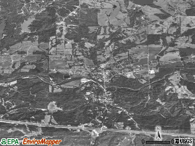 Zip code 38947 satellite photo by USGS