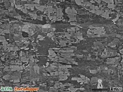 Zip code 04743 satellite photo by USGS