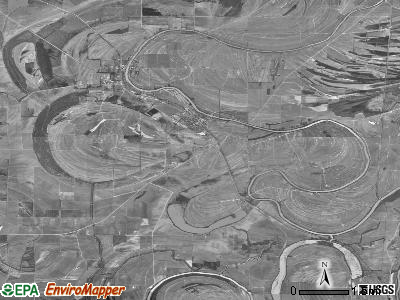 Zip code 38966 satellite photo by USGS