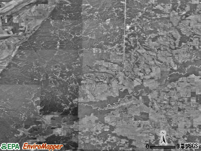 Zip code 39040 satellite photo by USGS