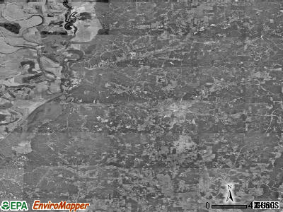 Zip code 39095 satellite photo by USGS