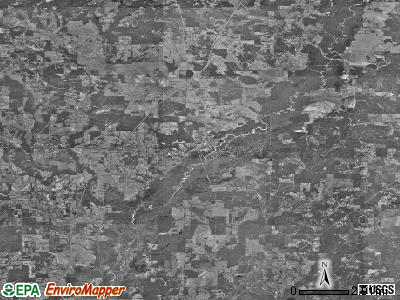 Zip code 39146 satellite photo by USGS