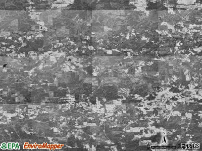 Zip code 39149 satellite photo by USGS