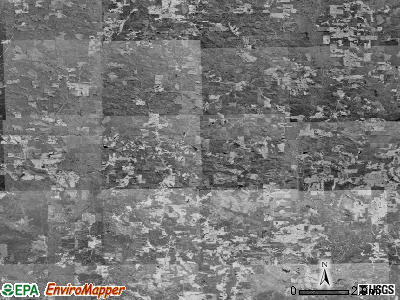 Zip code 39153 satellite photo by USGS