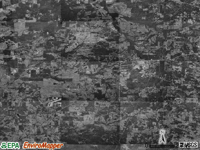 Zip code 39154 satellite photo by USGS