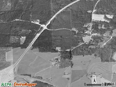 Zip code 39161 satellite photo by USGS