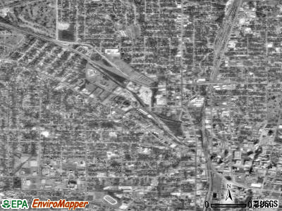 Zip code 39203 satellite photo by USGS