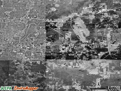 Zip code 39208 satellite photo by USGS
