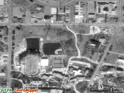 Zip code 39210 satellite photo by USGS