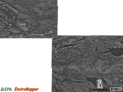 Zip code 04763 satellite photo by USGS
