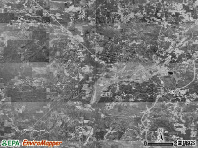 Zip code 39307 satellite photo by USGS