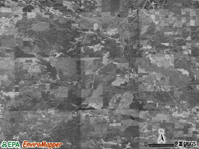 Zip code 39347 satellite photo by USGS