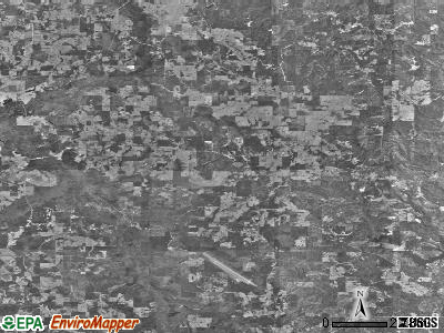 Zip code 39354 satellite photo by USGS
