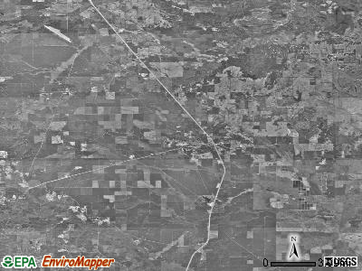 Zip code 39358 satellite photo by USGS