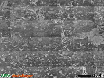 Zip code 39360 satellite photo by USGS