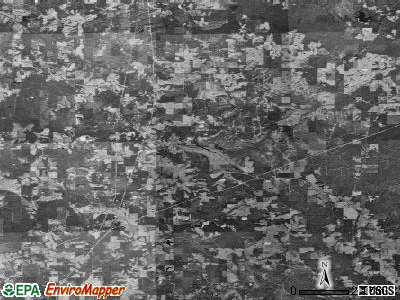 Zip code 39421 satellite photo by USGS