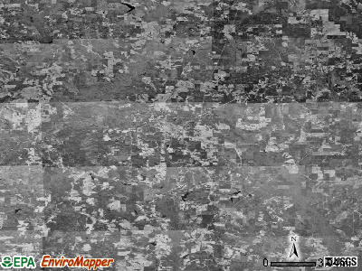 Zip code 39422 satellite photo by USGS