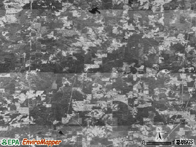 Zip code 39427 satellite photo by USGS