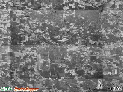 Zip code 39459 satellite photo by USGS