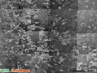 Zip code 39465 satellite photo by USGS