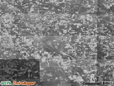 Zip code 39479 satellite photo by USGS