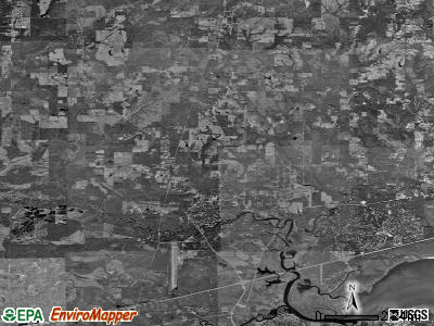 Zip code 39556 satellite photo by USGS